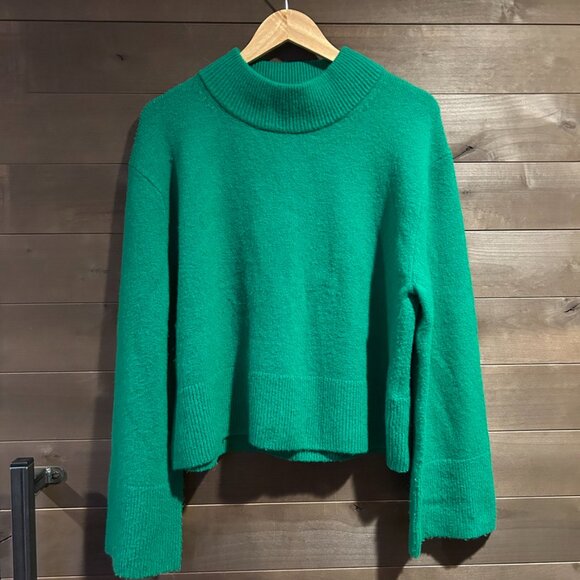 J CREW Chunky Crewneck Sweater Supersoft Yarn Sz M - Picture 2 of 5